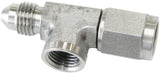 Straight Female - Male -4AN Stainless With 1/8" NPT Port AF140-04-SS - Aeroflow