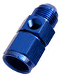 Straight Female - Male -10AN Blue With 1/8" NPT Port AF140-10 - Aeroflow