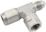Straight Female - Male -4AN Stainless With M10 Port Bosch AF140-M10-04SS - Aeroflow