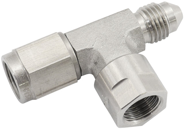 Straight Female - Male -4AN Stainless With M10 Port Bosch AF140-M10-04SS - Aeroflow