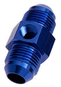 Straight Male - Male -6AN Blue With 1/8" NPT Port AF141-06 - Aeroflow