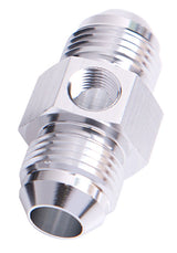 Straight Male - Male -10AN Silver With 1/8" NPT Port AF141-10S - Aeroflow