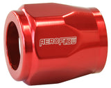 Hex Hose Finisher 12mm ID Red 1/2" ID Clamp AF150-04R - Aeroflow
