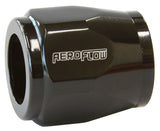 Hex Hose Finisher 15mm ID Black 5/8" ID Clamp AF150-06BLK - Aeroflow