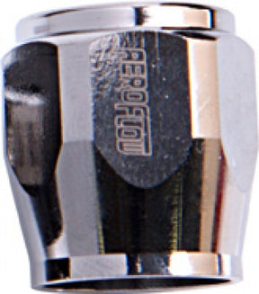 Hex Hose Finisher 28.5mm ID Chrome 9/32" ID Clamp AF150-14CH - Aeroflow