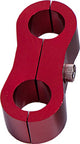 Billet Dual Hose Separator Red AF156-04R - Aeroflow