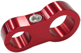 Stepped Billet Dual Hose Separators -6 & -10 Braid AF156-09-12R - Aeroflow