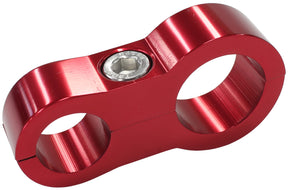 Stepped Billet Dual Hose Separators -6 & -10 Braid AF156-09-12R - Aeroflow