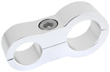 Stepped Billet Dual Hose Separators -6 & -10 Braid AF156-09-12S - Aeroflow