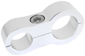 Stepped Billet Dual Hose Separators -6 & -10 Braid AF156-09-12S - Aeroflow