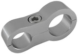 Stepped Billet Dual Hose Separators -6 & -10 Braid AF156-09-12T - Aeroflow