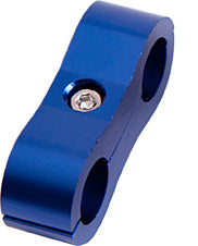 Billet Dual Hose Separator Blue 20.6mm ID Or 13/16" ID AF156-13 - Aeroflow