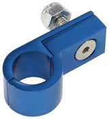 Billet P Style Clamp -12 Braid Blue 24mm ID Or 7/8" ID AF157-15 - Aeroflow