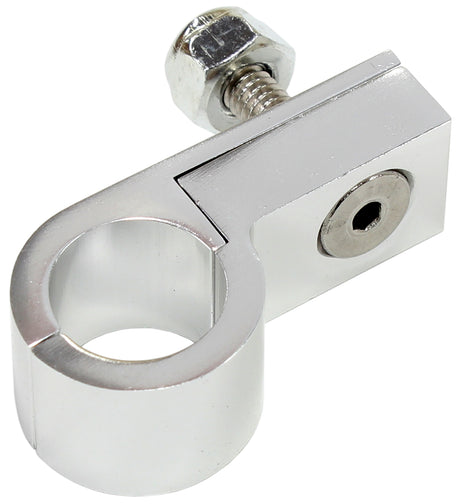 Billet P Style Clamp -16 Braid Silver 33mm ID Or 1-5/16" ID AF157-17S - Aeroflow