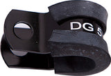 Cushioned P Clamps -28AN 5PK Black 44.5mm Or 1-3/4" ID AF158-28BLK - Aeroflow