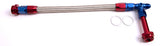 Holley Dual Inlet Rail -6AN Blue Suit 1-2 Metering Blocks. AF160-06 - Aeroflow