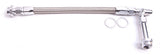 Holley Dual Inlet Rail -6AN Silver Suit 1-2 Meterin Blocks AF160-06S - Aeroflow