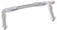 Holley Dual Inlet Rail -8AN Silver Suit 2X Meterin Blocks AF160-08S - Aeroflow