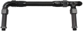 Bg / Demon Dual Inlet -8AN Black Suit 2 x Metering Blocks AF161-08BLK - Aeroflow