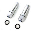 -8AN Female To Holley Ultra HP Silver Swivel Nut (Pair) -8ORB AF165-08-1S - Aeroflow