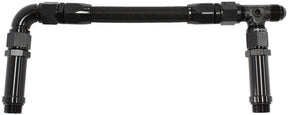 Holley Ultra HP Aluminium Seri Black -8 ORB Inlets Into Bowls AF165-08BLK - Aeroflow