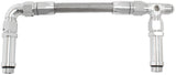 Holley Ultra HP Aluminium Seri Silver -8 ORB Inlet Into Bowls AF165-08S - Aeroflow