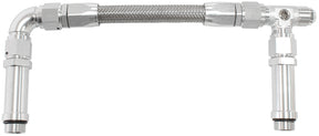 Holley Ultra HP Aluminium Seri Silver -8 ORB Inlet Into Bowls AF165-08S - Aeroflow