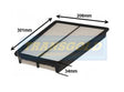 Air Filter Kia Credos 98-01 (wa1093) AF1737 - Transgold | Universal Auto Spares