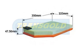 Air Filter VOLVO XC60 2008-2017 Diesel AF1772 - Transgold | Universal Auto Spares