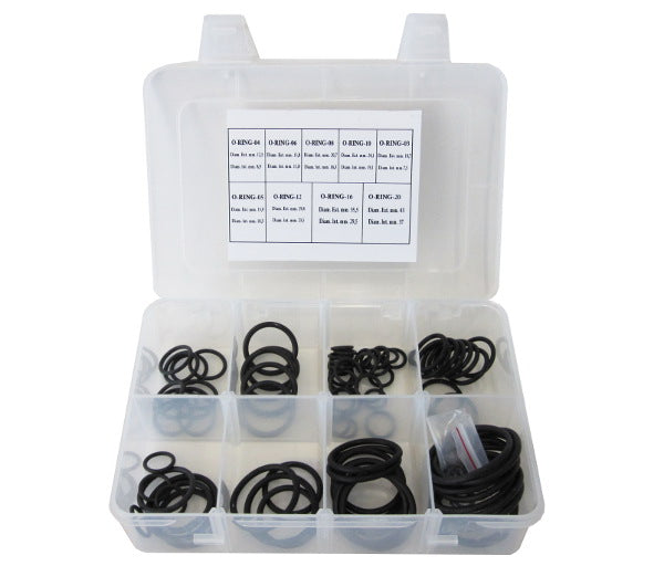 Viton O-Rings -3 To -20AN Pk 10 Of Each In Plastic Case AF178-KIT - Aeroflow