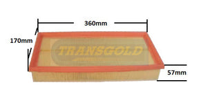 Air Filter Ssangyong Rexton/ Merc. Sl280 (wa5119/ Wa5082) (aF3178) AF1780 - Transgold | Universal Auto Spares