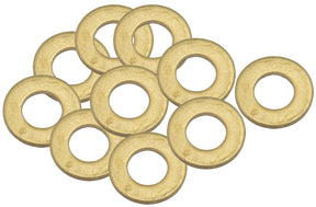 Brass Crush Washer Metric M6 6mm ID Suits M6 Thread 10 Pack AF181-06 - Aeroflow