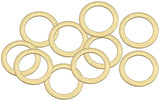 Brass Crush Washer Metric M16 16mm ID Suit M16 Thread 10 Pac AF181-16 - Aeroflow