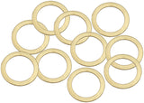 Brass Crush Washer Metric M20 20mm ID Suit M20 Thread 10 Pac AF181-20 - Aeroflow