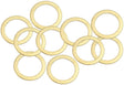 Brass Crush Washer Metric M24 24mm ID Suit M24 Thread 10 Pac AF181-24 - Aeroflow