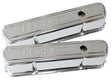 Steel Valve Covers, 253 308 Tall Chrome With Logo AF1821-5004 - Aeroflow