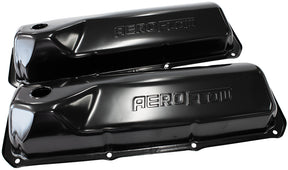 302 351C Ford Steel Valve Covers Black With Af Logo AF1822-5001 - Aeroflow