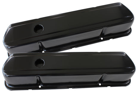Steel Valve Covers, 253 308 Black Without Logo AF1822-5054 - Aeroflow