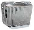 TH350 Deep Transmission Pan Chrome W/ Drain Plug AF1825-3003 - Aeroflow