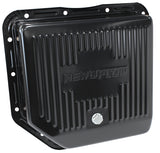 TH350 Deep Transmission Pan Black W/ Drain Plug AF1826-3003 - Aeroflow