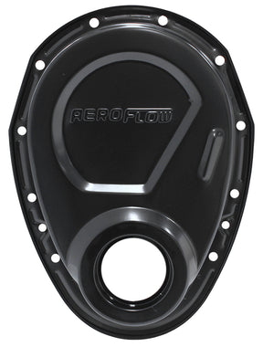 SB Chev Timing Cover Black Gaskets Bolts & Seal AF1828-2000 - Aeroflow