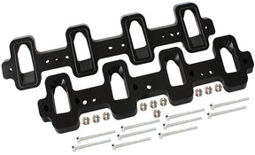 GM LS Intake Adapters Rectanglto Cathedral Head, LSA Charger AF1850-1007 - Aeroflow