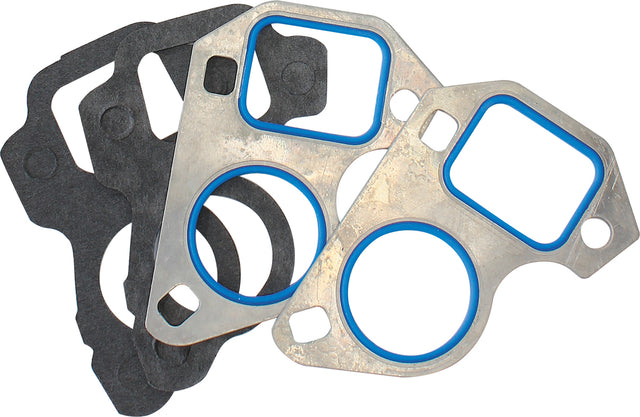 GM LS Water Pump Gasket Pair LS1 Metal / Rubber Gaskets AF1850-1017 - Aeroflow