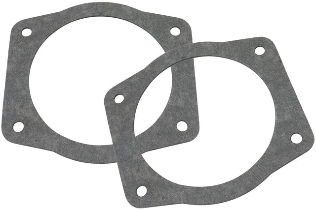 GM LS Throttle Body Gaskets Flat 4 Bolt 90 To 105mm Pair AF1850-1018 - Aeroflow