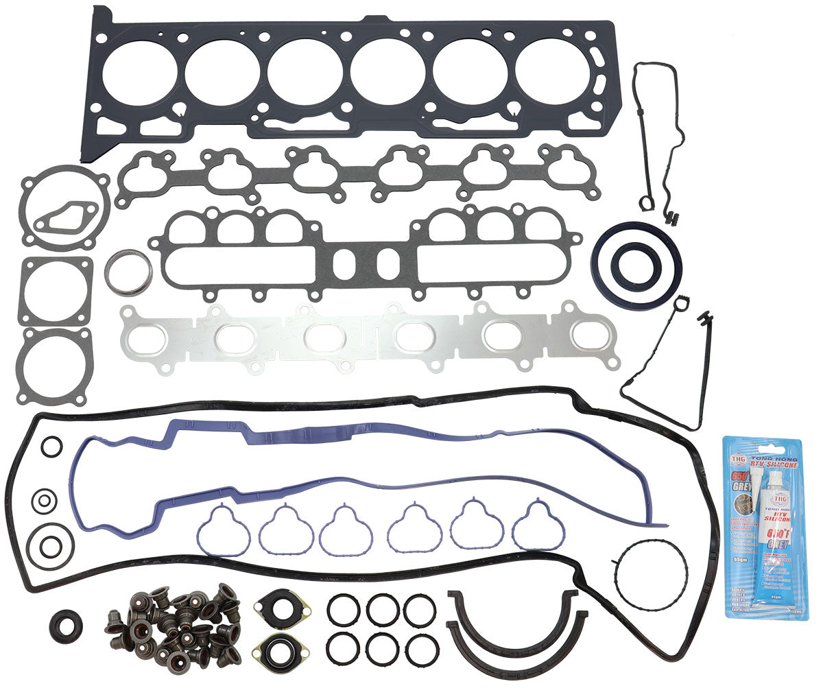 Ford Barra Full Gasket Kit Setba BF FG Falcon 4.0L 6 Cyl Vrskit AF1850-2400 - Aeroflow