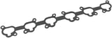 Ford Barra Intake Gasket Falcon BA BF FG AF1853-2304 - Aeroflow