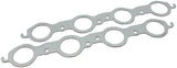 GM LS Exhaust Gasket 1.90" Round Steel LS1 LS2 LS3 Pair AF1854-1012 - Aeroflow