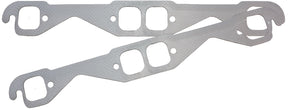 SBC Exhaust Gasket 1.50 x 1.56 Steel Small Block Chev 350 Pair - AF1856-1212-1 AF1854-1212-1 - Aeroflow