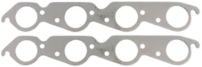 BBC Exhaust Gasket 2.17 x 2.17 Steel Round Big Block Chev 454 Pair - AF1856-1412-2 AF1854-1412-2 - Aeroflow