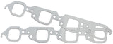 BBC Exhaust Gasket 1.92 x 1.87 Steel Square Big Block Chev 454 Pair - AF1856-14 AF1854-1412 - Aeroflow